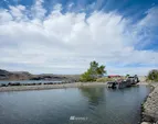 PUD public Columbia River access and future marina site.