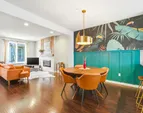 Open concept, seamlessly connecting the kitchen to the main living areas.
