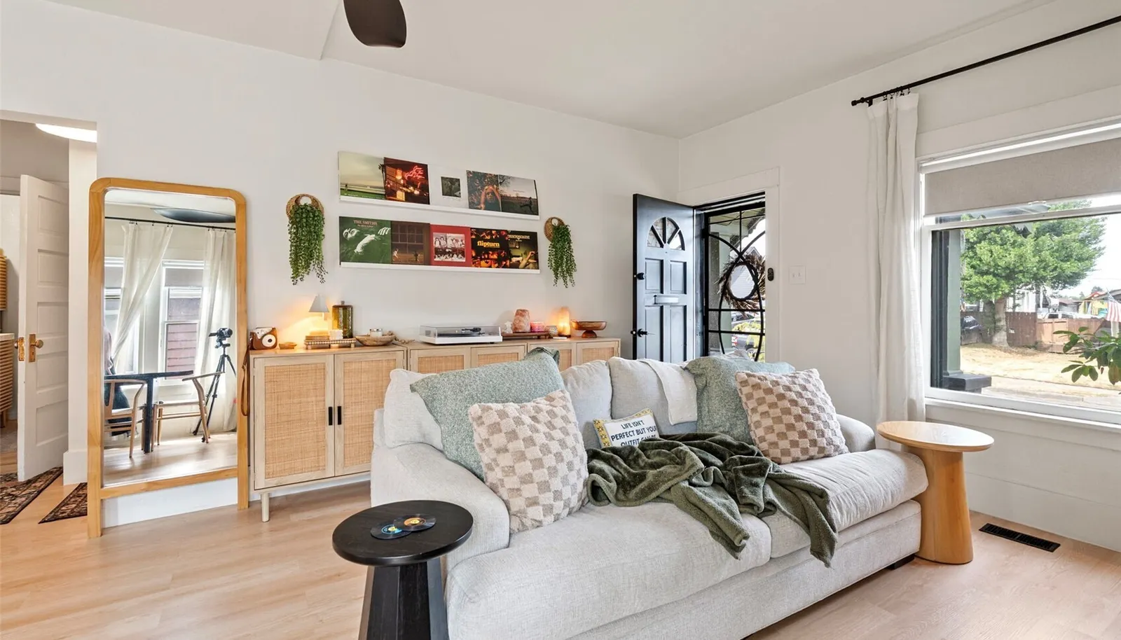 LVP throughout main and upper floors