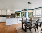 On the view side of the home you'll enjoy this bright and spacious kitchen.