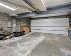 An attached garage . . .