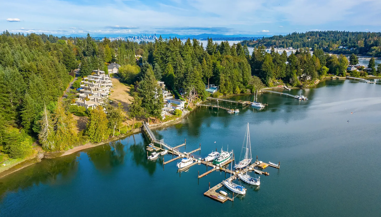 This home includes one of the complex's two 62' slips. This home includes one of the complex's two 62' slips.