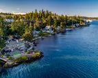 You have likely never seen a waterfront property quite like this! Now there is a direct ferry service to Downtown Seattle from S