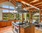 Wolf range and double oven. Subzero fridge. Two sinks. Large pantry for additional small appliances