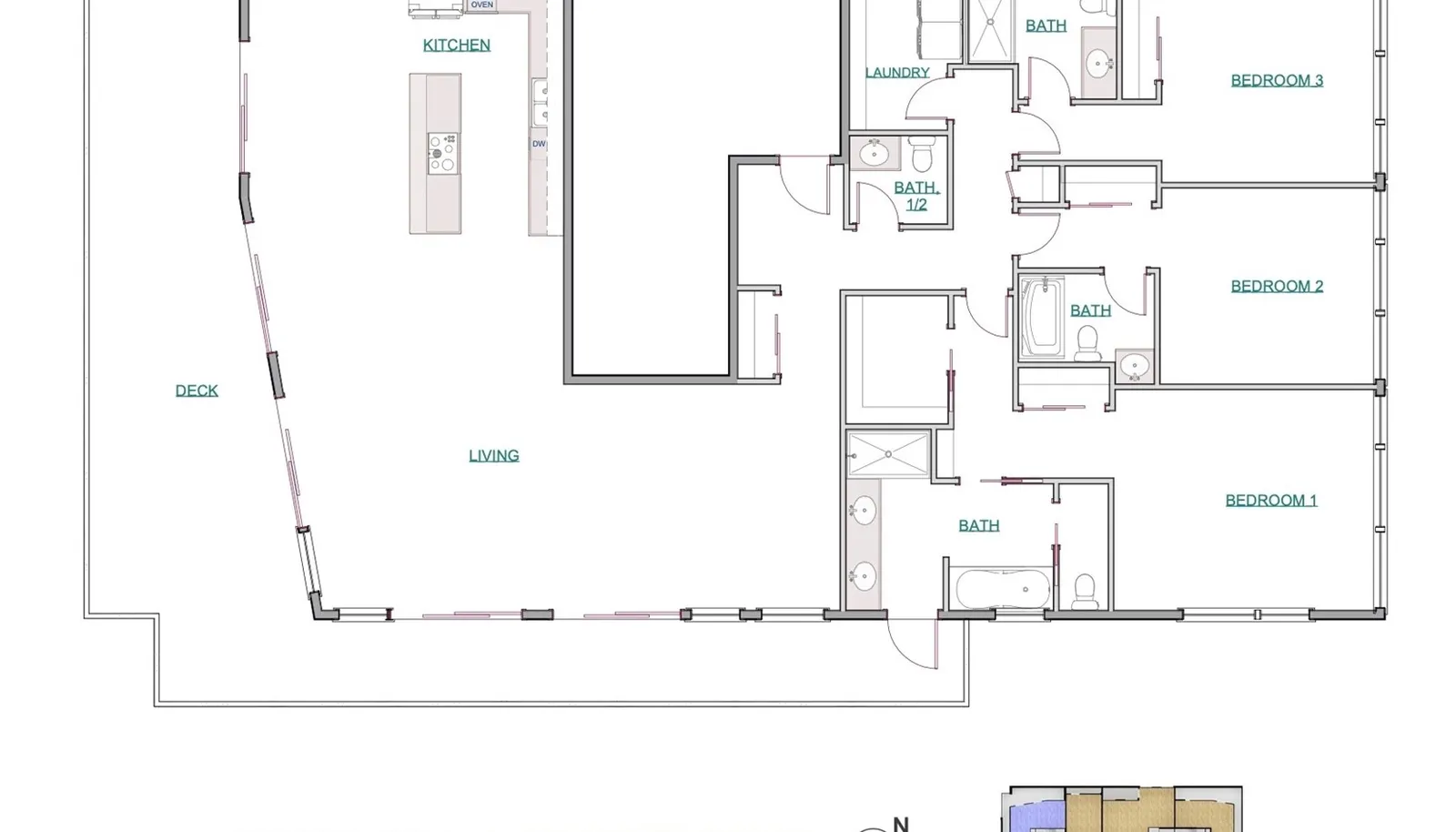 Penthouse Floor Plan