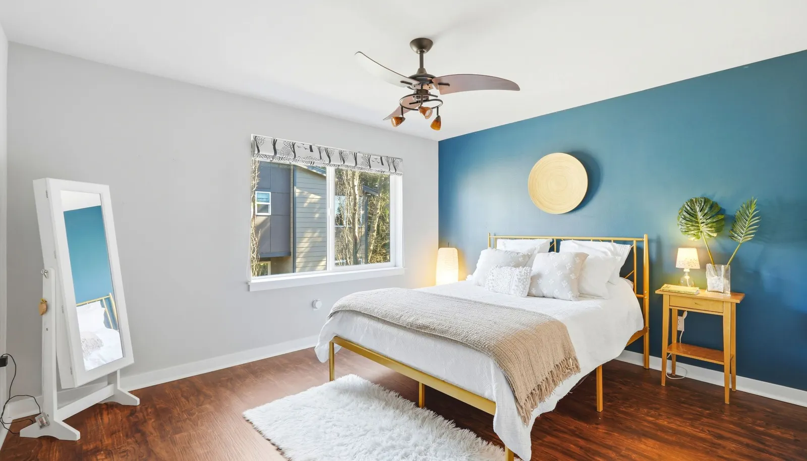 Serene primary suite designed for comfort and relaxation at the end of the day.