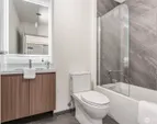 Full bathroom off second bedroom.