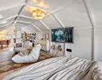 Generously proportioned you'll have versatility to create a private retreat complete with a sitting area, workspace, or reading lounge tailored to your lifestyle.