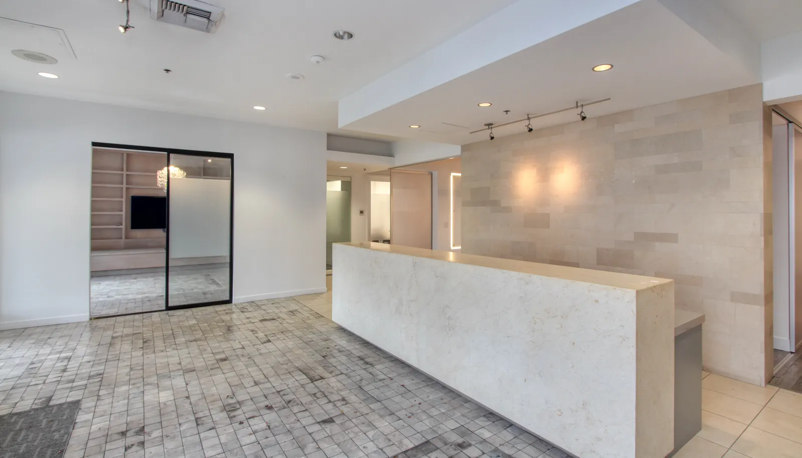Lobby and Executive office
