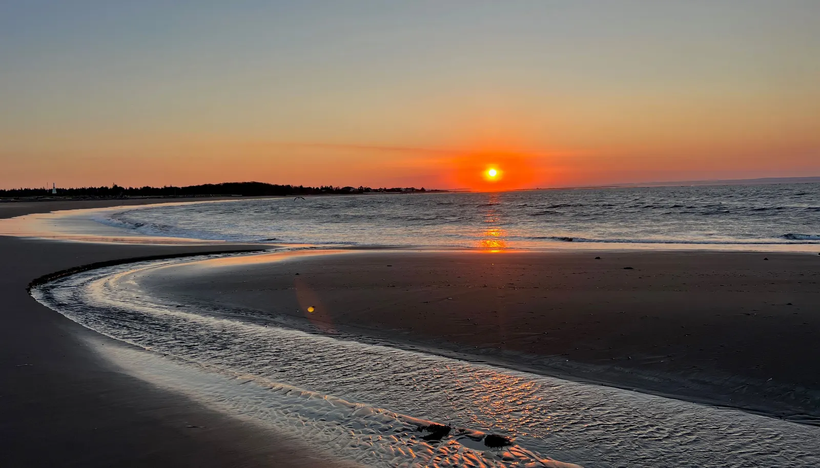 Sunrise at the beach