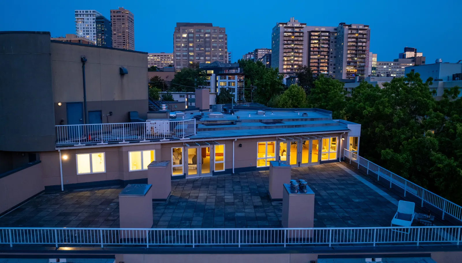 You are not imaging it-a remarkable 1,500 square foot terrace awaits your personal design.