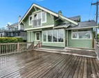 Puget Sound Views from this expansive deck.