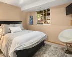Lower level bedroom.
