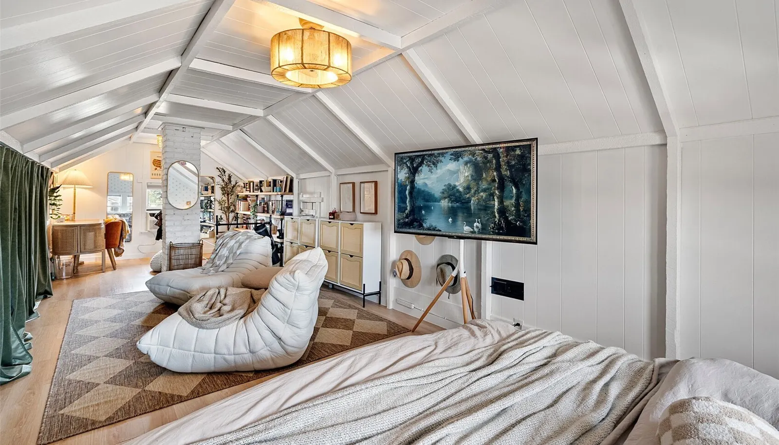 Generously proportioned you'll have versatility to create a private retreat complete with a sitting area, workspace, or reading lounge tailored to your lifestyle.