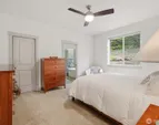 Primary bedroom with ensuite bath.