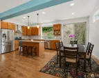 enjoy the spacious and open kitchen and dining area
