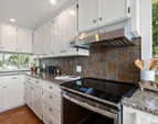 Electric induction range but has gas available if you prefer.