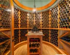 The climate controlled wine cellar just off the dining room. There is a side door just off the cellar so your wine deliveries can be left just feet from the cellar