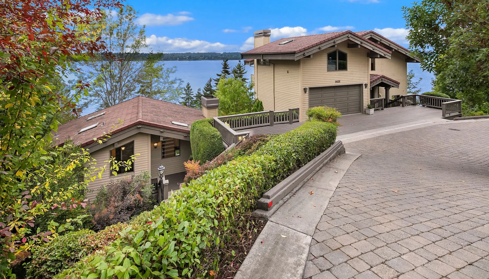 Welcome to 3625 West Mercer Way. Westerly views, privacy and convenience, location location location!