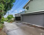 . . .with alley entrance.