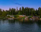 This island enclave is tucked away and opens to some of the the best views of the setting sun