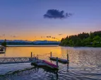 Nothing like sitting on the dock at sunset