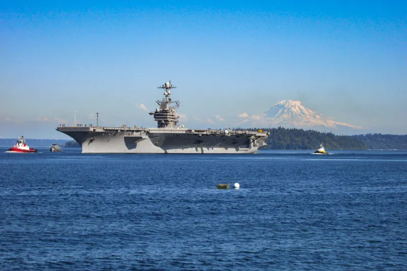 Mt. Rainier towers above Blake Island and Rich Passage is one of the most active and fun waterways in Central Puget Sound!