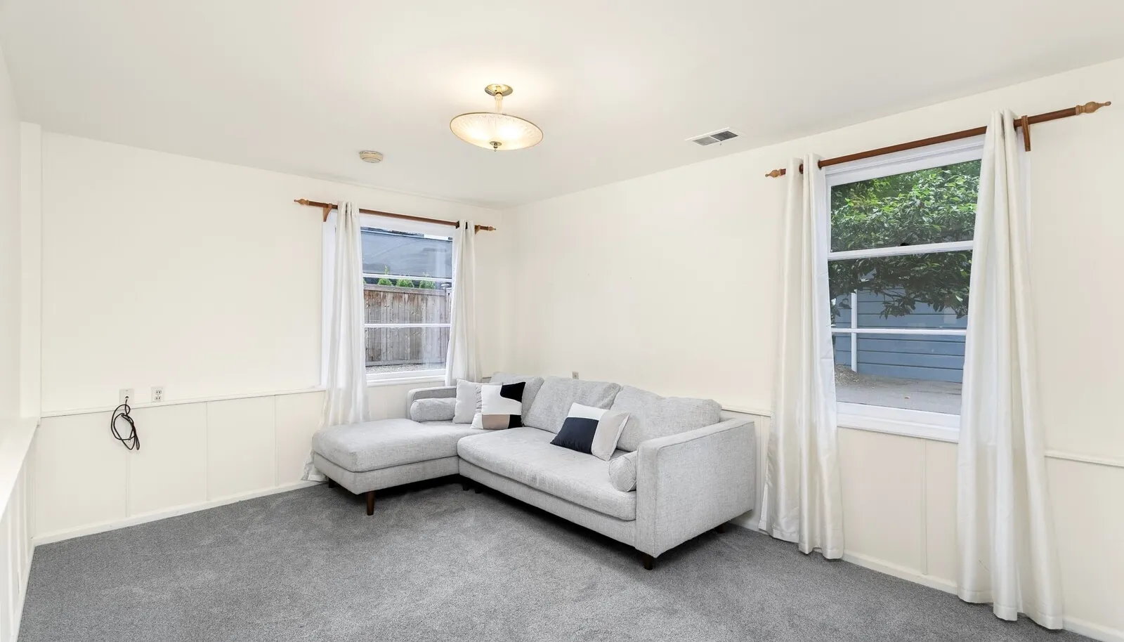 lower unit living area