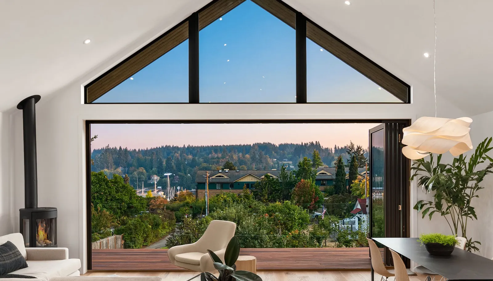 18' "Panoramic" sliding glass door/wall system!