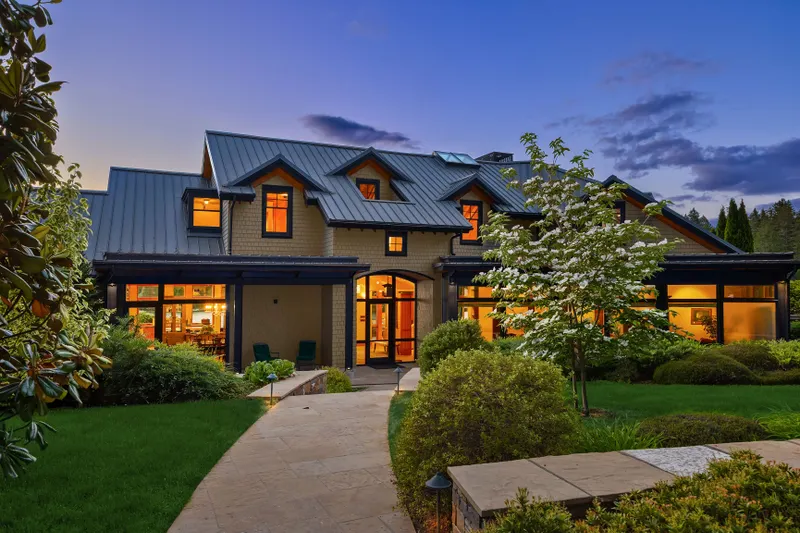 Waterfront Elegance where traditional design meets contemporary drama.